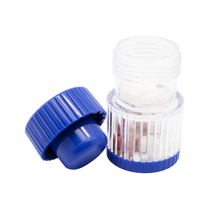 Plastic pill cusher 2 in 1