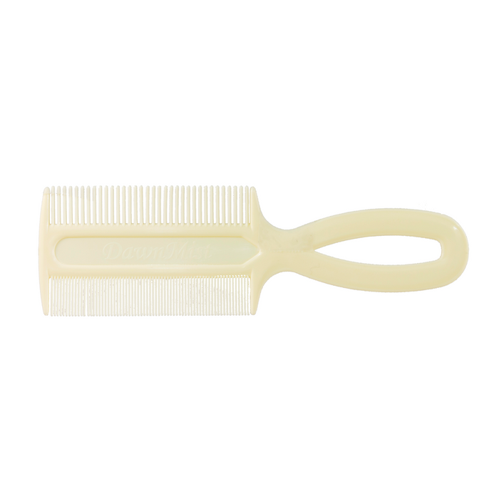 Baby comb plastic two-sided, 12 un