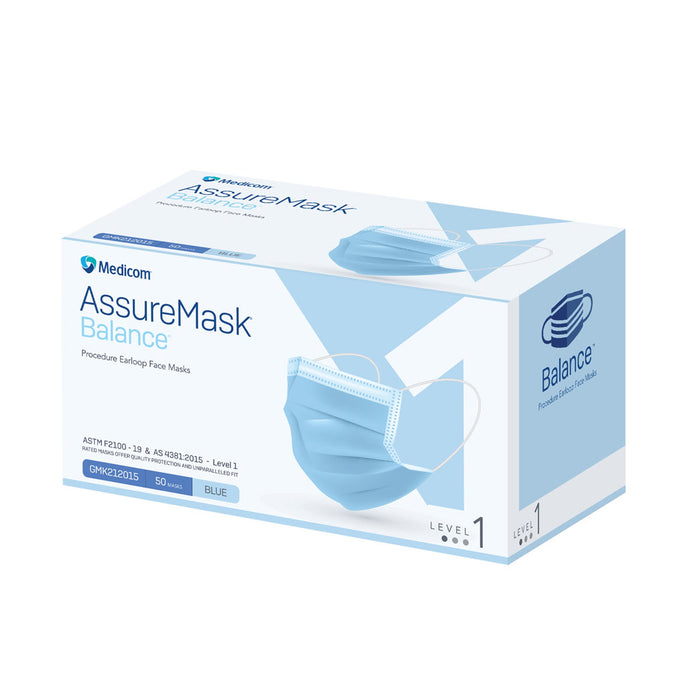 AssureMask Balance procedure face masks - ASTM Level 1