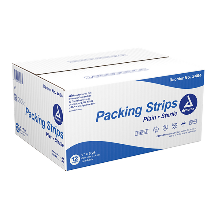 Packing strips plain 2" x 5Y ST, 12 un