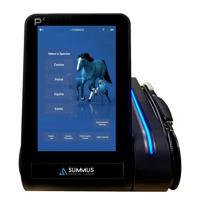 Summus P4 laser unit for veterinarian