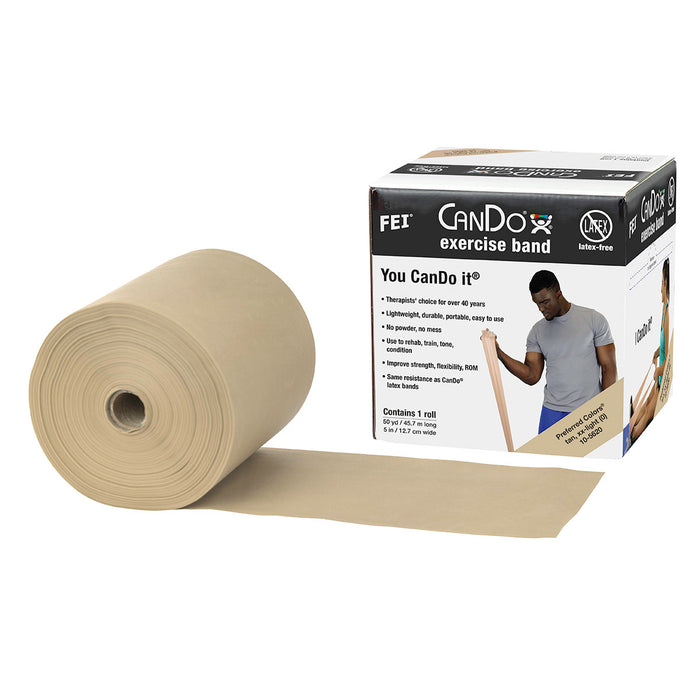 CanDo Latex Free Exercise Bands Rolls