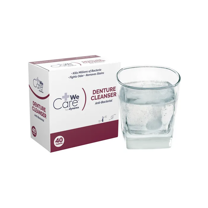 Denture cleansing tablets, 24 x 40 un