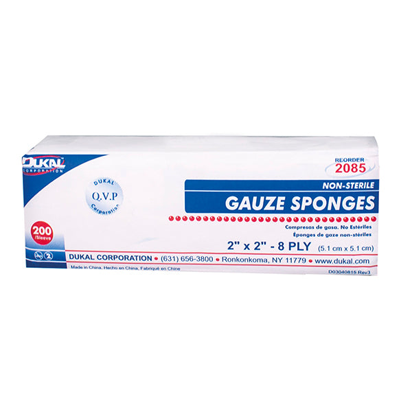 Dukal Gauze Sponges, Non-sterile