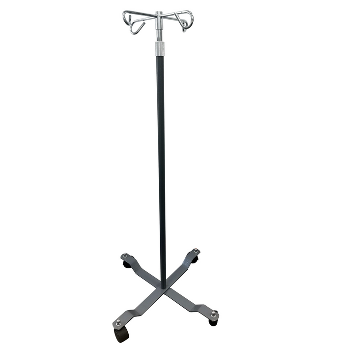 IV pole removable 2-hook hanger