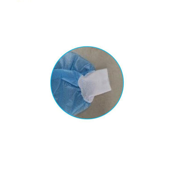 Disposable isolation gown - level 3 with nylon cuff