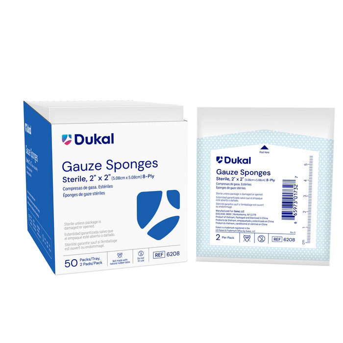 Dukal Gauze Sponges, Sterile