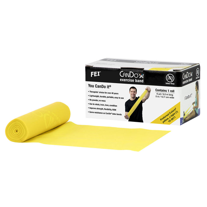 CanDo Latex Free Exercise Bands Rolls