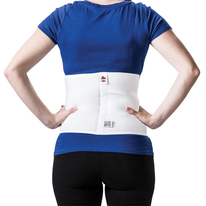 Velcro fastening abdominal binder