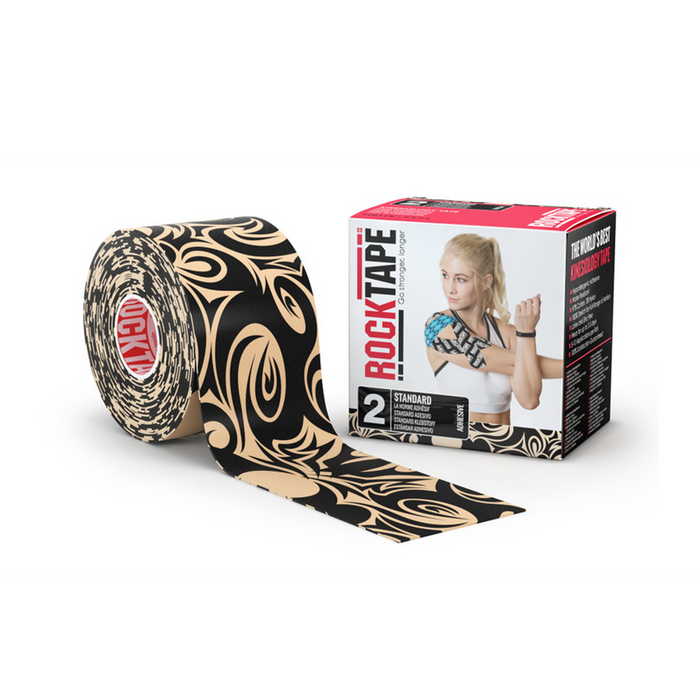 RockTape Kinesiology Tape 2, standard adhesive