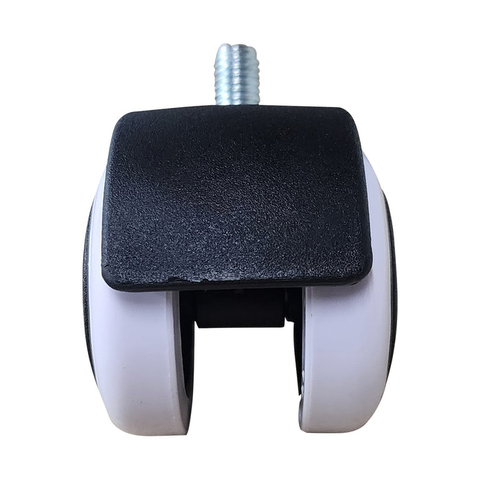 White stool wheel for CoinfyCare MA07/MA08 (screwed)