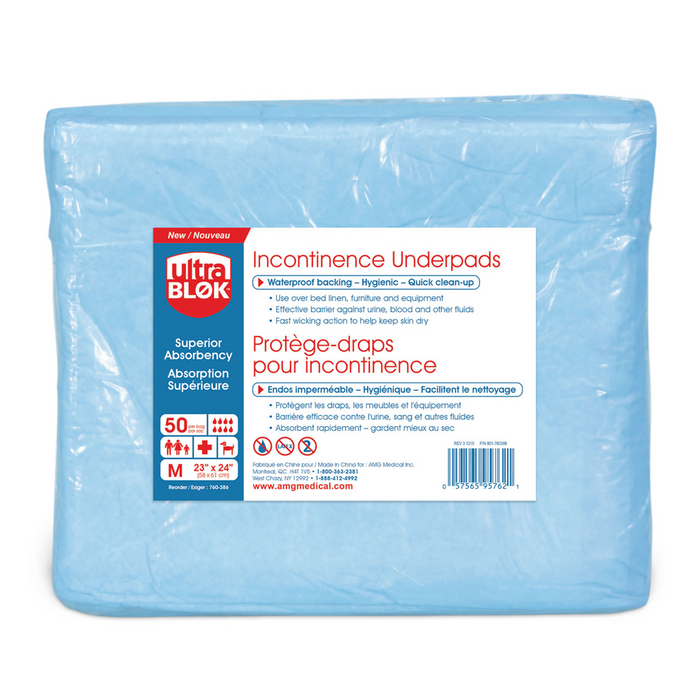 Ultra-Blok disposable underpads