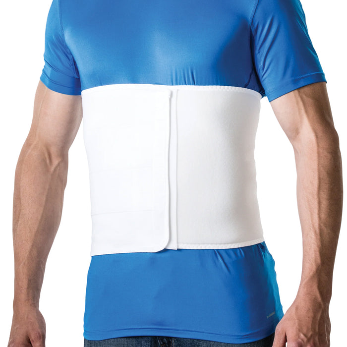 Velcro fastening abdominal binder