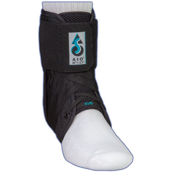 ASO EVO Ankle Stabilizer Black