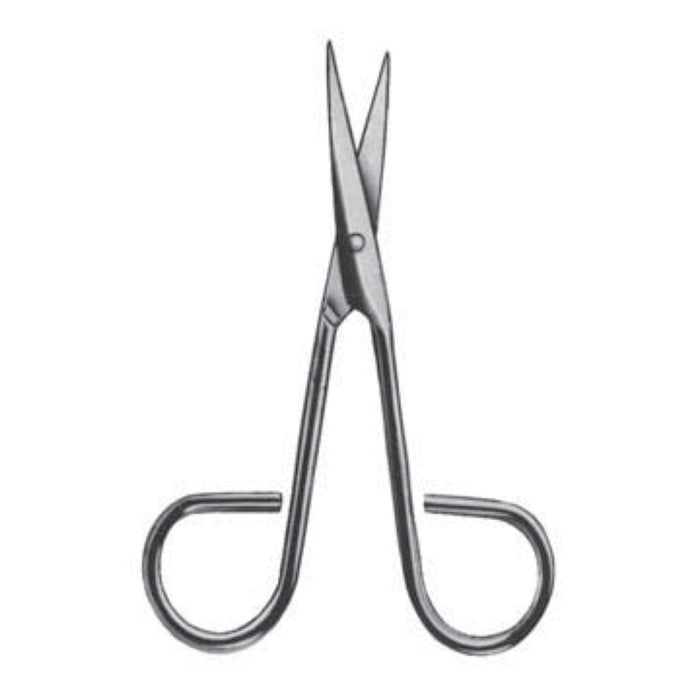 Disposable Scissors, sharp/sharp, 11.5cm  4½", 100 un