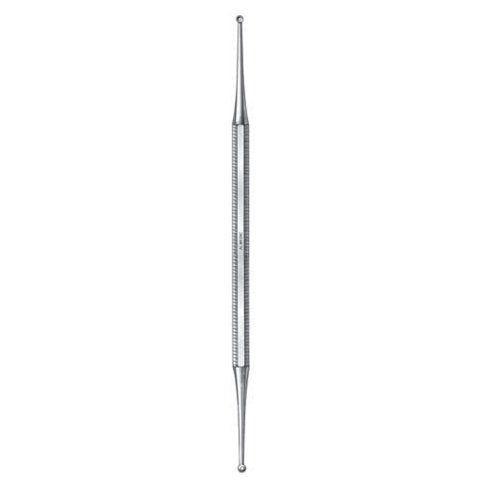 Double end excavator curette 1.5/2.5mm 14cm