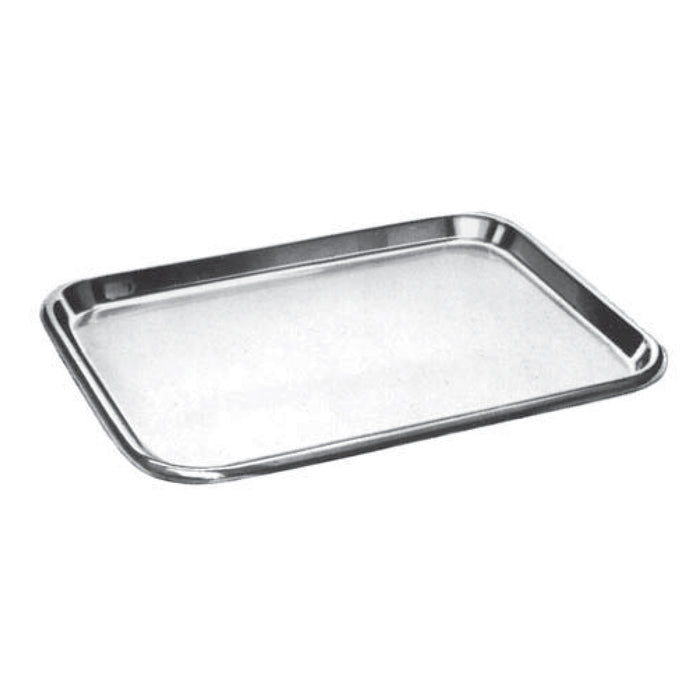 Stainless steel instrument tray