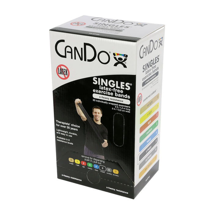 CanDo Latex Free Pre-cut Exercise Band