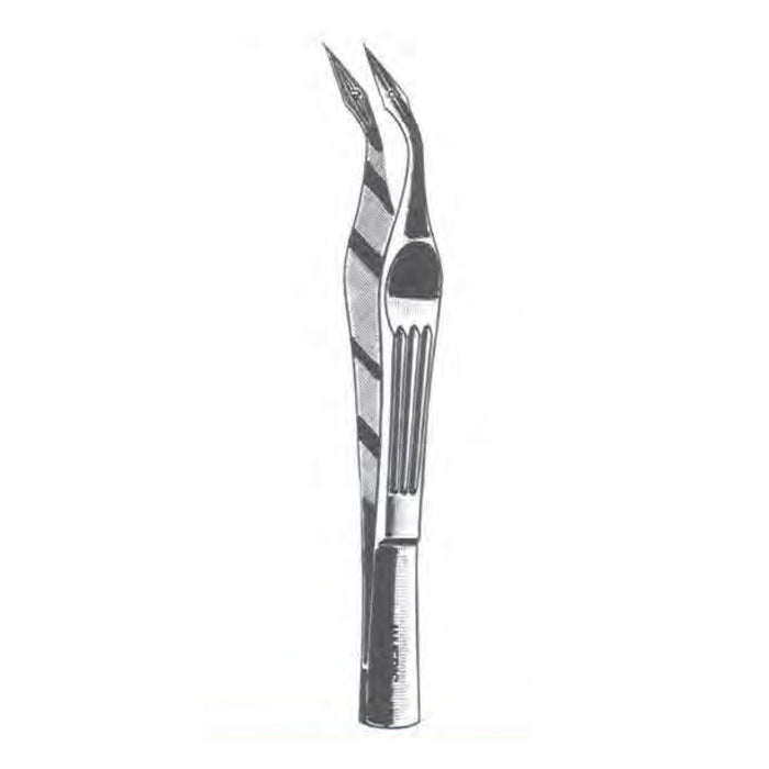 Walter (Carmalt) Splinter Forceps, curved, 11.5cm 4½"