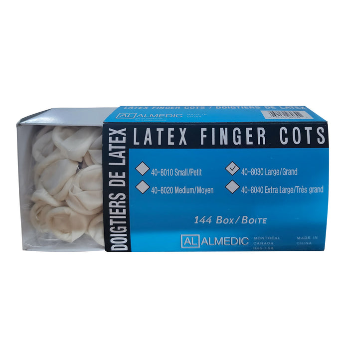 Latex finger cot Almedic