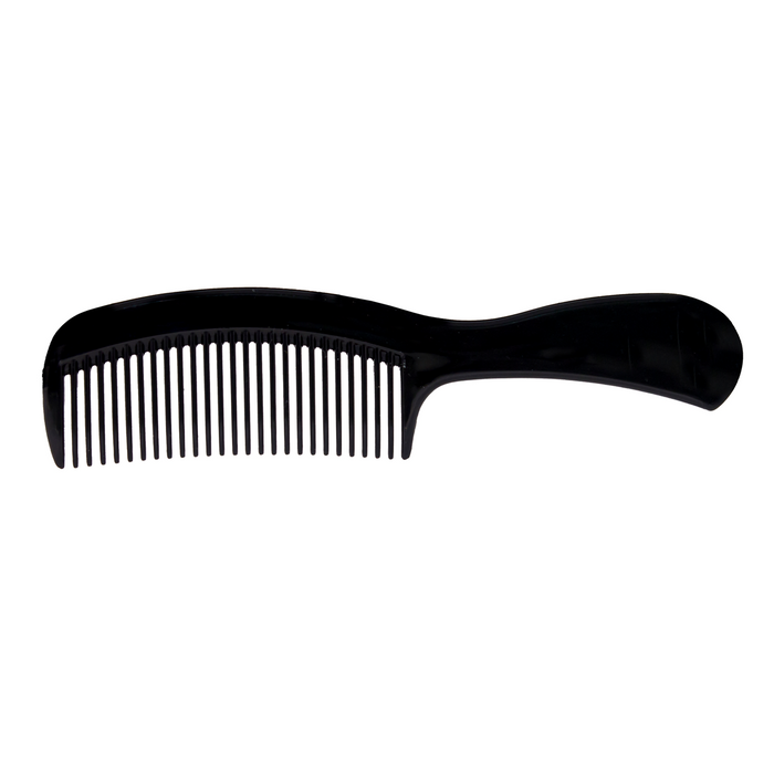 Plastic comb w/handle 8.63", 432 un