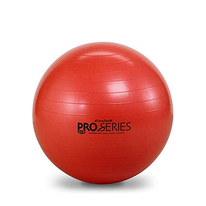 Exercises ball TheraBand with box