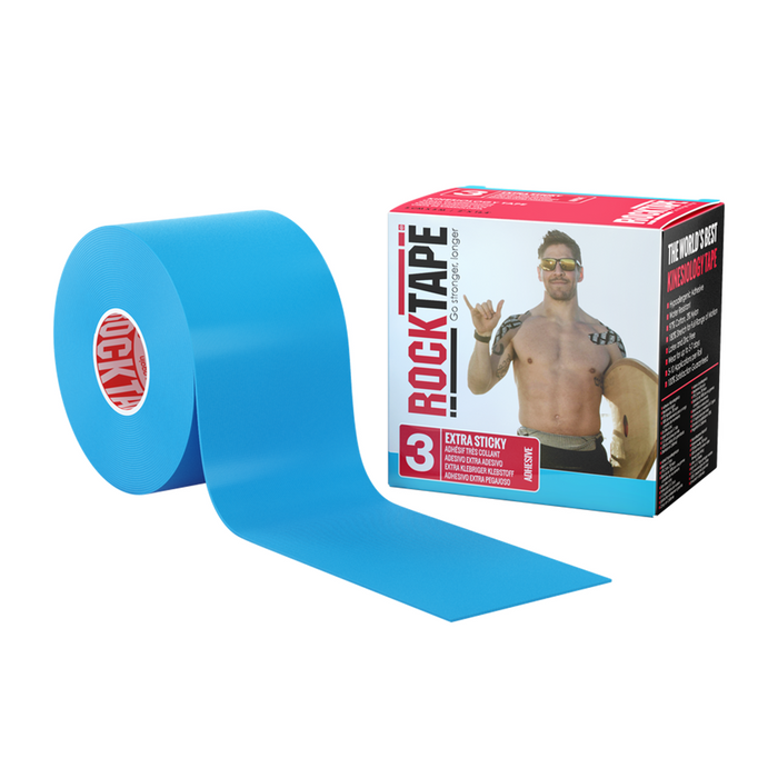 RockTape Kinesiology Tape 3, extra sticky adhesive