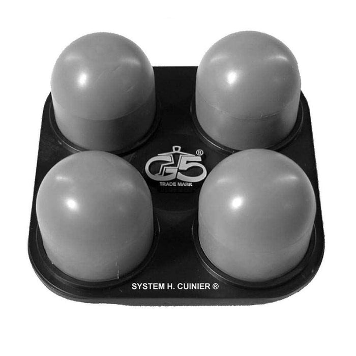 Four balls firm rubber