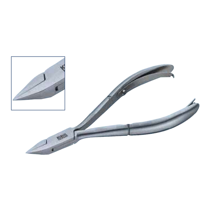 Corner nippers with double spring