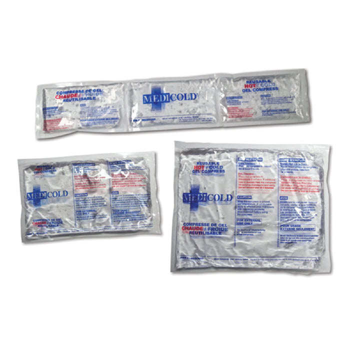 Medicold hot/cold reusable compress, 6" x 10", 24 un