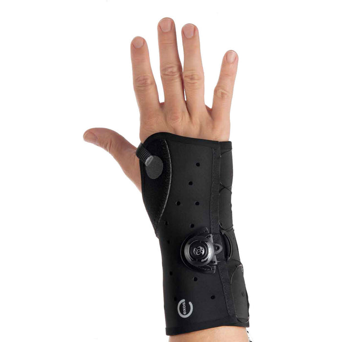 Exos® black wrist brace with BOA®