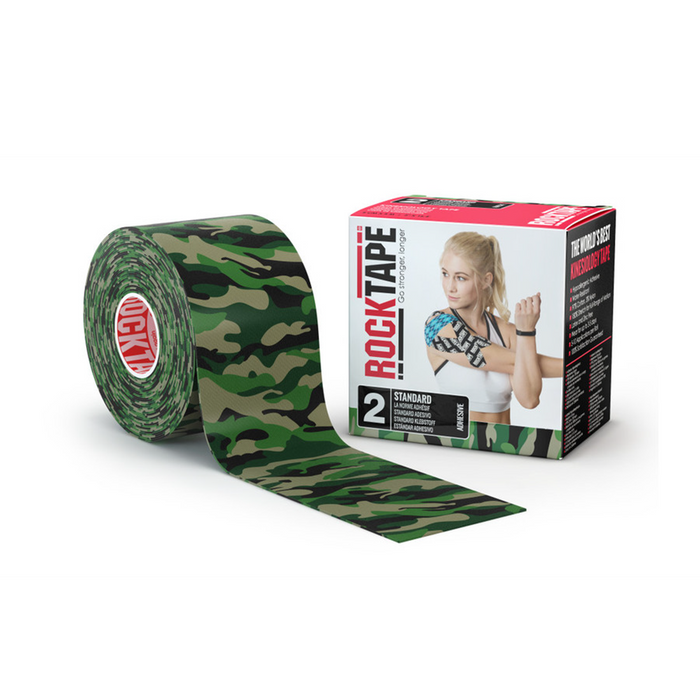 RockTape Kinesiology Tape 2, standard adhesive