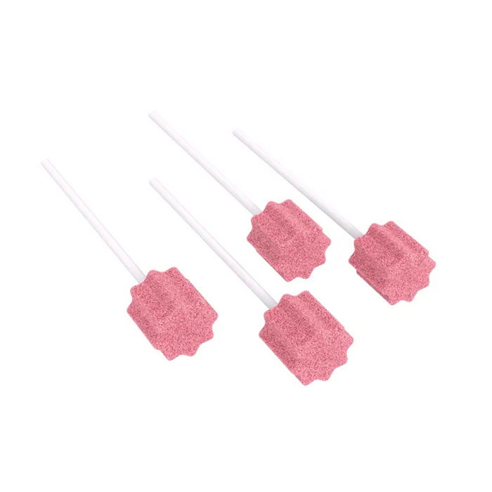 Oral swabsticks w/dentifrice, 4 x 250 un