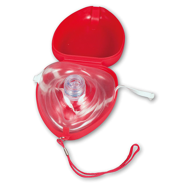 Dynarex econo CPR pocket mask A-R valve with gloves