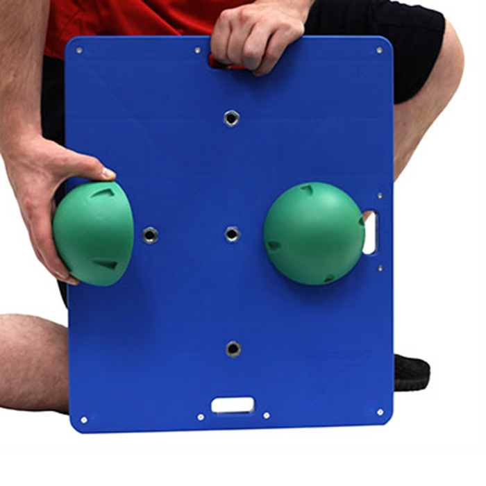 Cando rectangular balance board wobble/rocker board