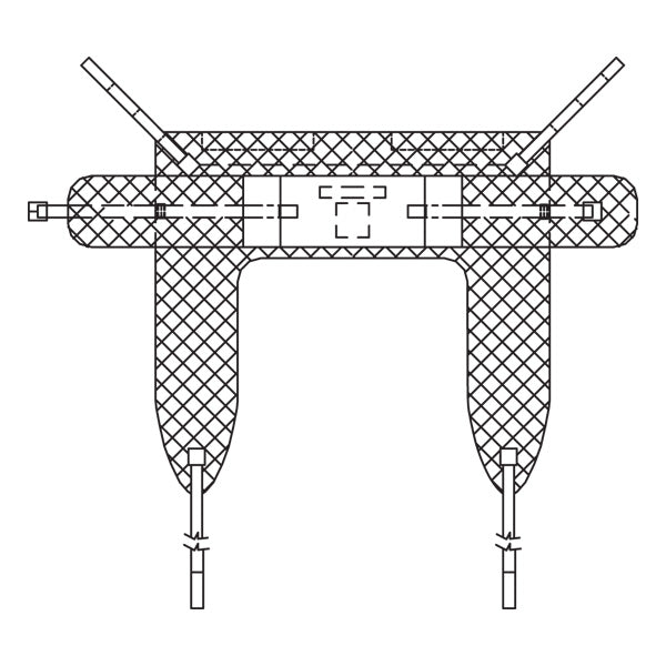 Dual Access Polyester Hygiene Sling