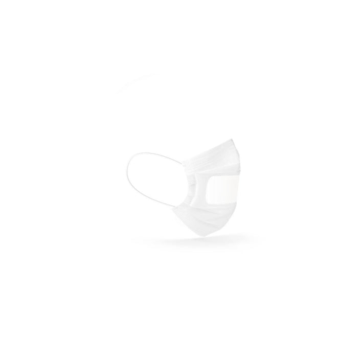 SafeMask Vision procedure face masks - ASTM Level 3, White, 50 un