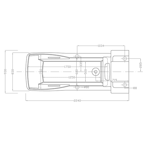 GK Magic 1000 variable bath tub