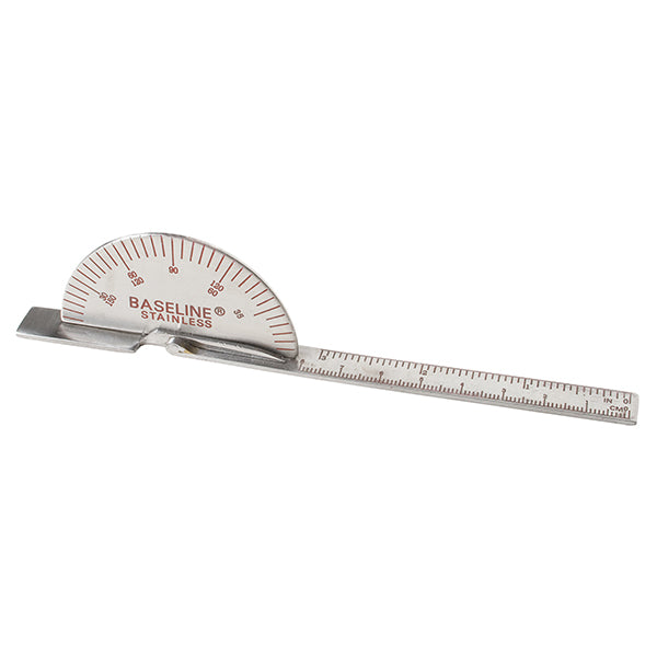 Stainless steel finger goniometer (small joint)