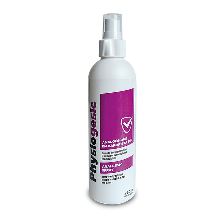 Physiogesic, analgesic spray