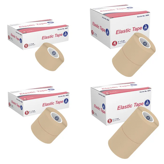 Bandage élastique adhésif poreux Dynarex