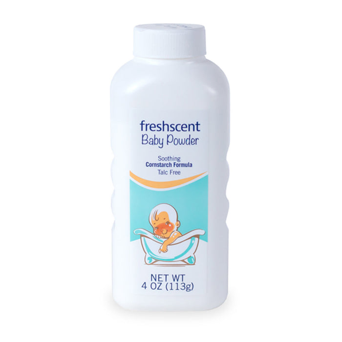 Freshscent™ Talc-Free Cornstarch Baby Powder, 4 oz (113g), 48 un