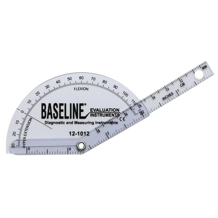 Plastic finger goniometer