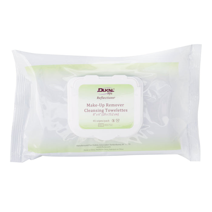 Makeup remover towelettes, 12 x 45 un