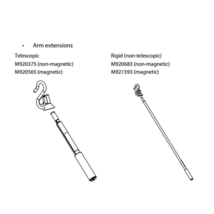 Monarch extension arm