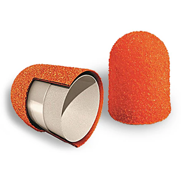 PODO round abrasive caps