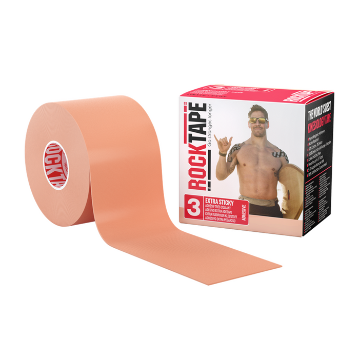 RockTape Kinesiology Tape 3, extra sticky adhesive