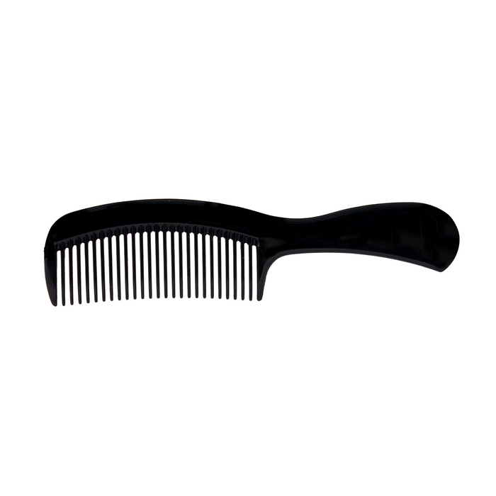 Plastic comb w/handle 6.5", 720 un