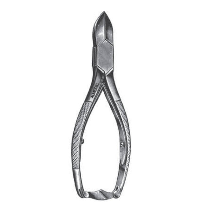 Nail Nipper, double spring, 14cm 5½"