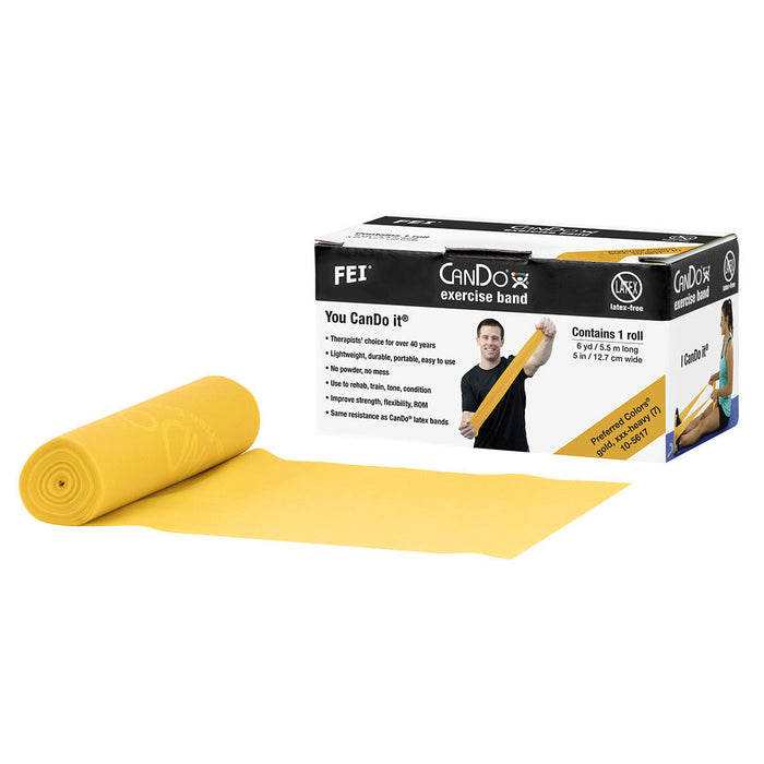 CanDo Latex Free Exercise Bands Rolls